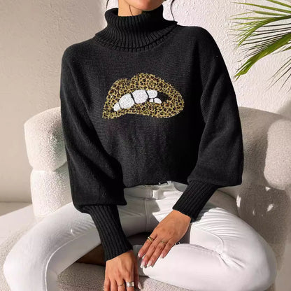 Women's Base Shirt Sequins Embroidery Cartoon