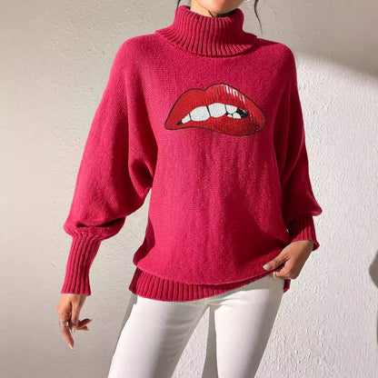 Women's Base Shirt Sequins Embroidery Cartoon