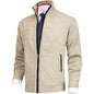 Men's Knitted Regular Fit Full Zip Cardigan Sweater Cardigan Sweater For Mens Knit Sweater Casual Outerwear
